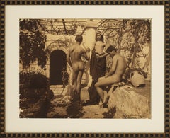Trois jeunes Homme . " Nudo maschile "