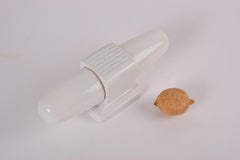 Wilhelm Wagenfeld Bauhaus White Double Wall Lamp Sconce, Rare Square Decor 1950s