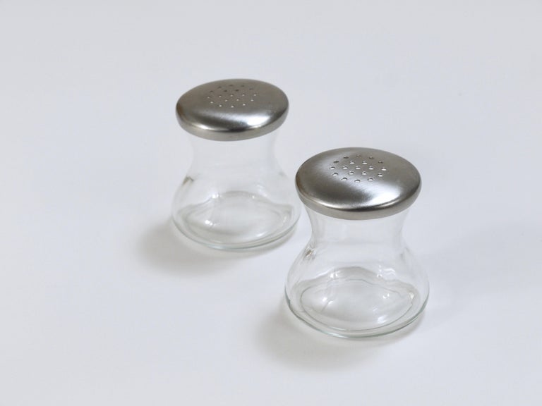 Wilhelm Wagenfeld Mid-Century Max and Moritz Salt Pepper Twins