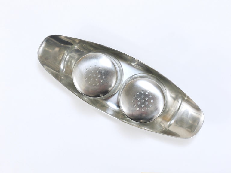 Wilhelm Wagenfeld Mid-Century Max and Moritz Salt Pepper Twins