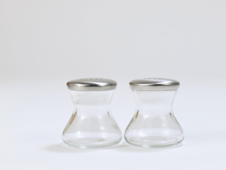 Wilhelm Wagenfeld Mid-Century Max and Moritz Salt Pepper Twins