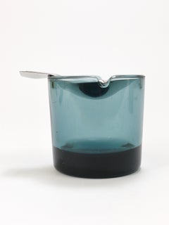 Wilhelm Wagenfeld Midcentury Tourmaline Bauhaus Ashtray by WMF Germany, 1960s