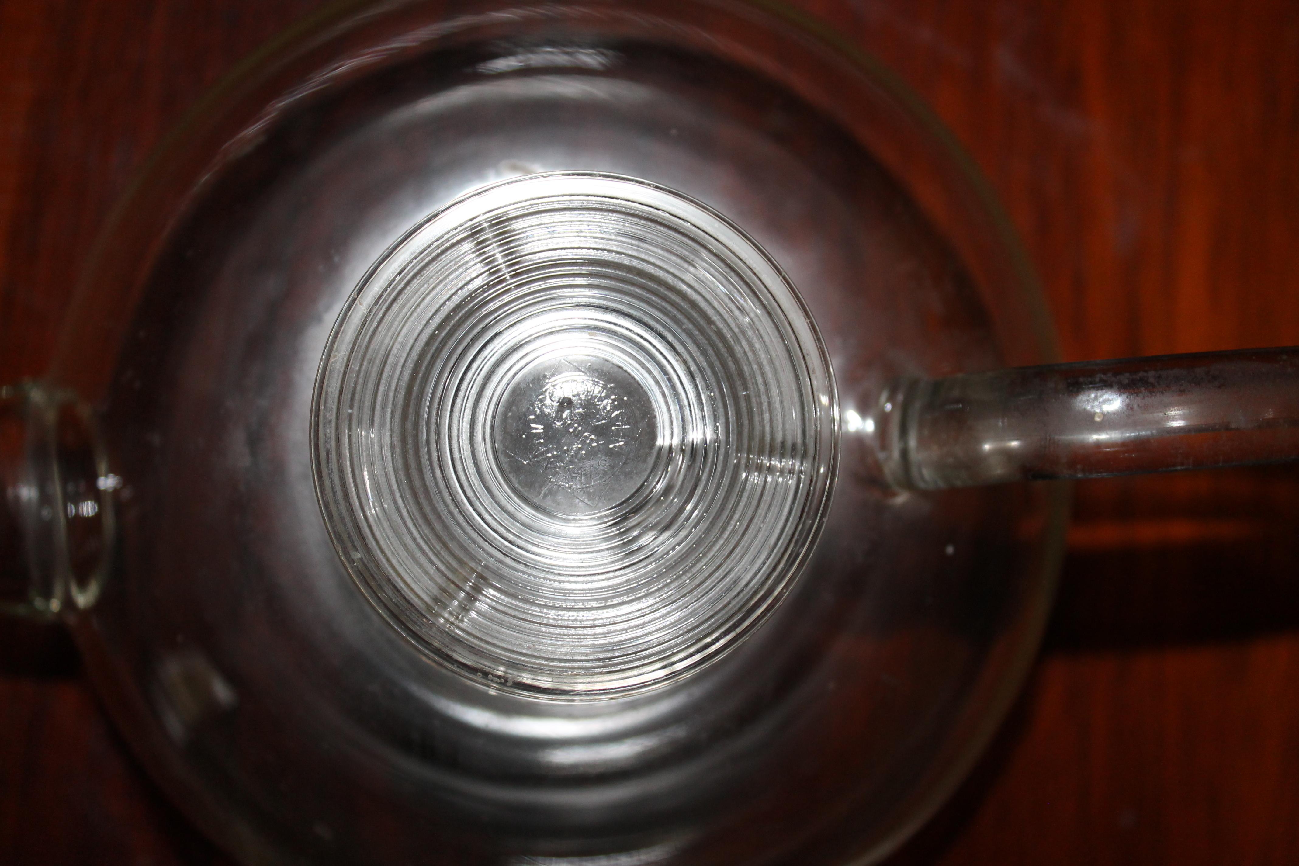 German Wilhelm Wagenfeld Original Bauhaus Glass Teapot For Sale