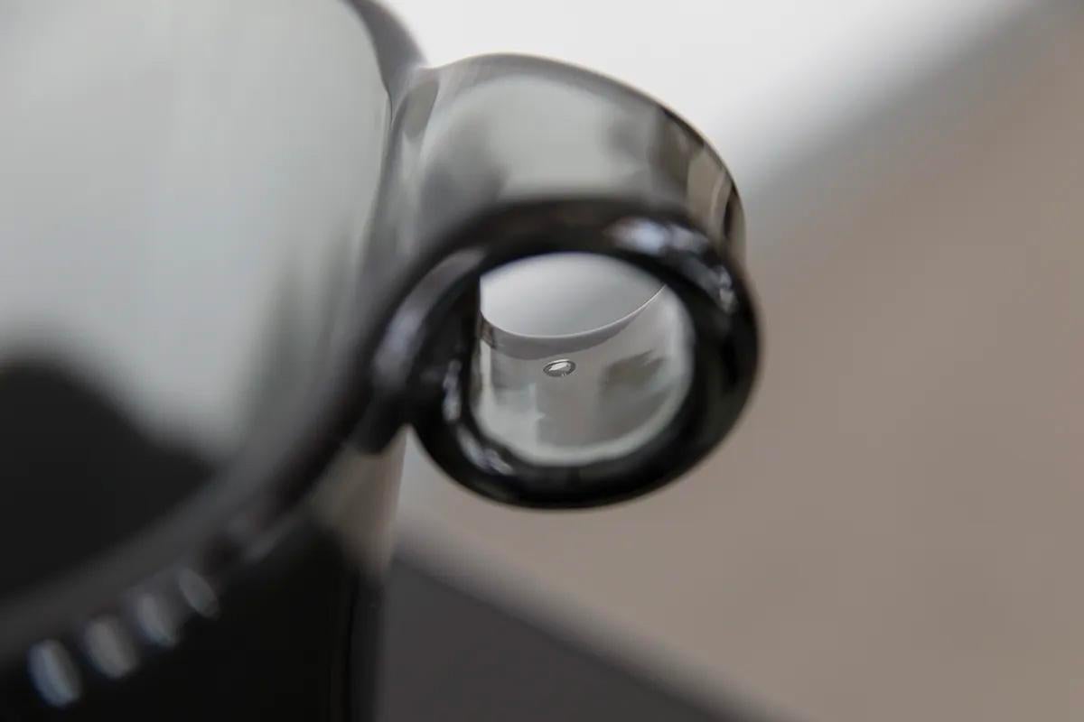 Wilhelm Wagenfeld Rauchglas-Weinkühler für Lausitzer Glaswerke (Deutsch) im Angebot