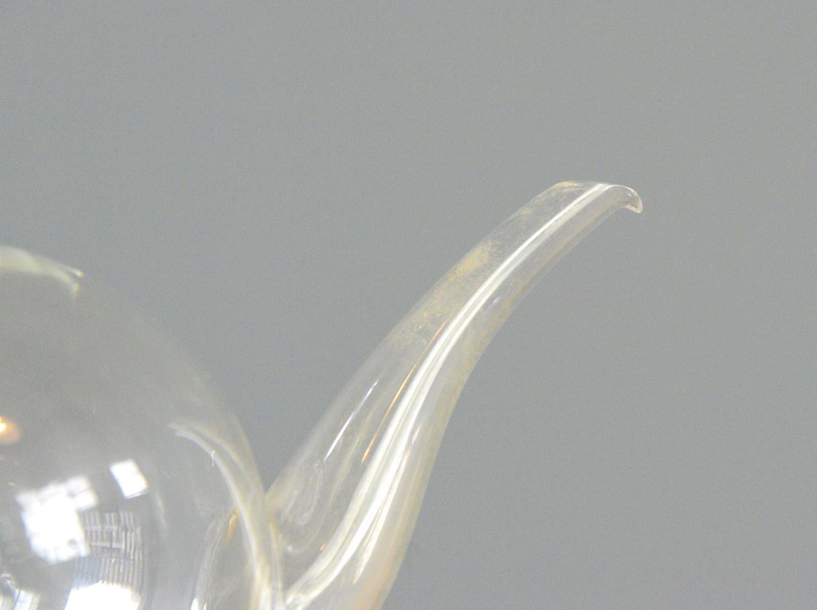 Wilhelm Wagenfeld, Teeservice für Jenaer Glasswerke, ca. 1930er Jahre (Mitte des 20. Jahrhunderts)