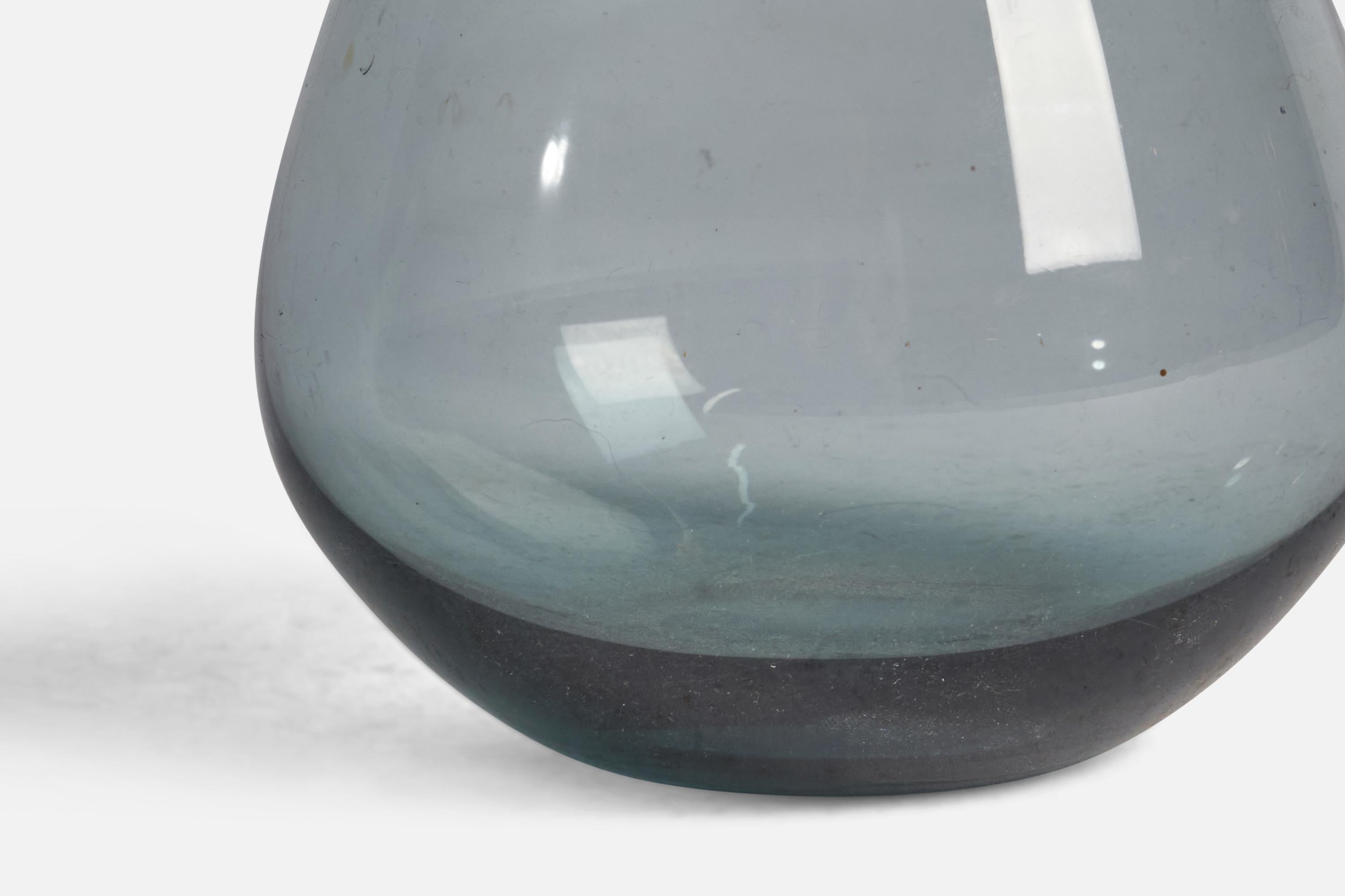 Mid-20th Century Wilhelm Wagenfeld, Vase, Glass, Germany, 1950s For Sale