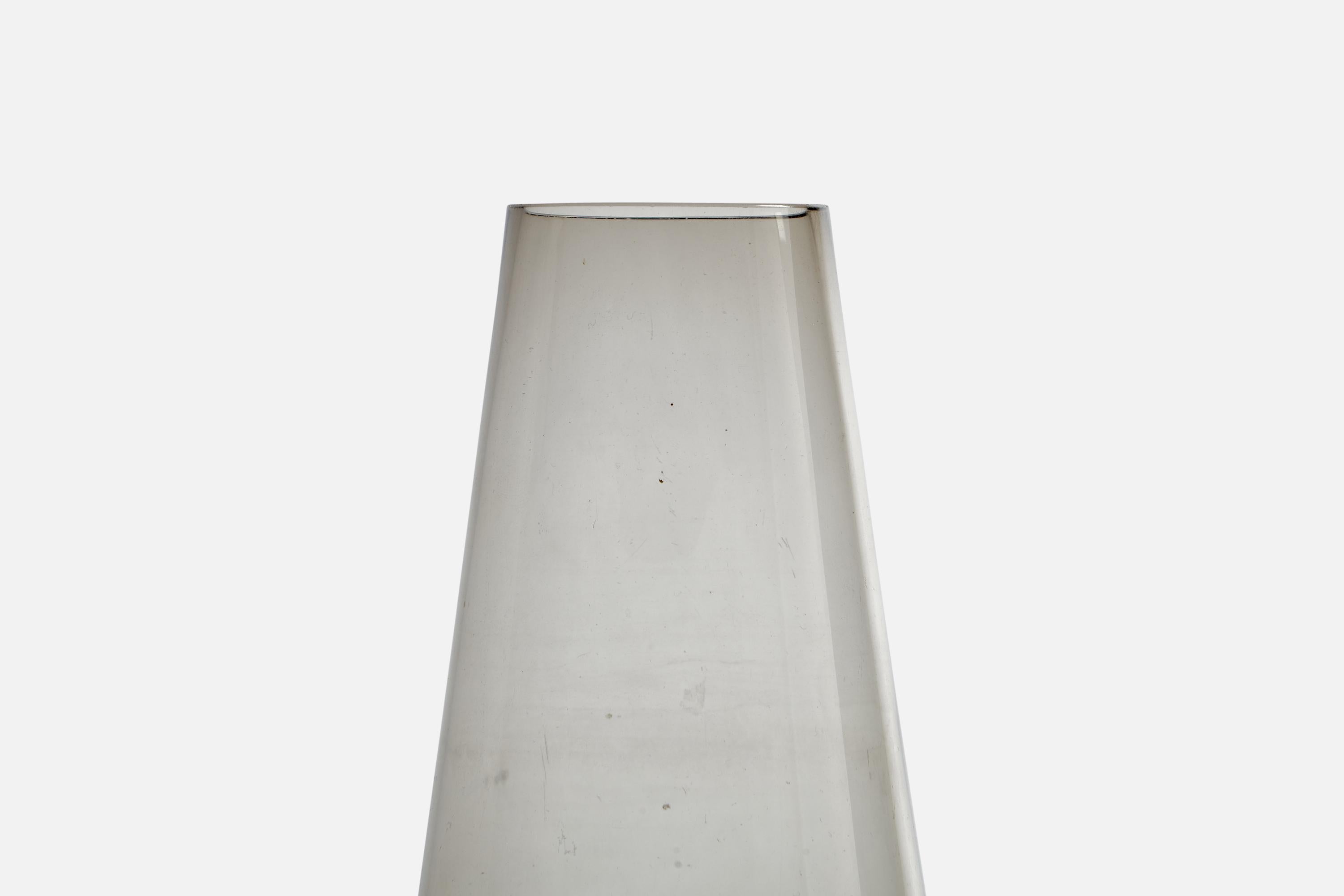 Wilhelm Wagenfeld, Vase, verre, Allemagne, années 1950 Bon état - En vente à High Point, NC