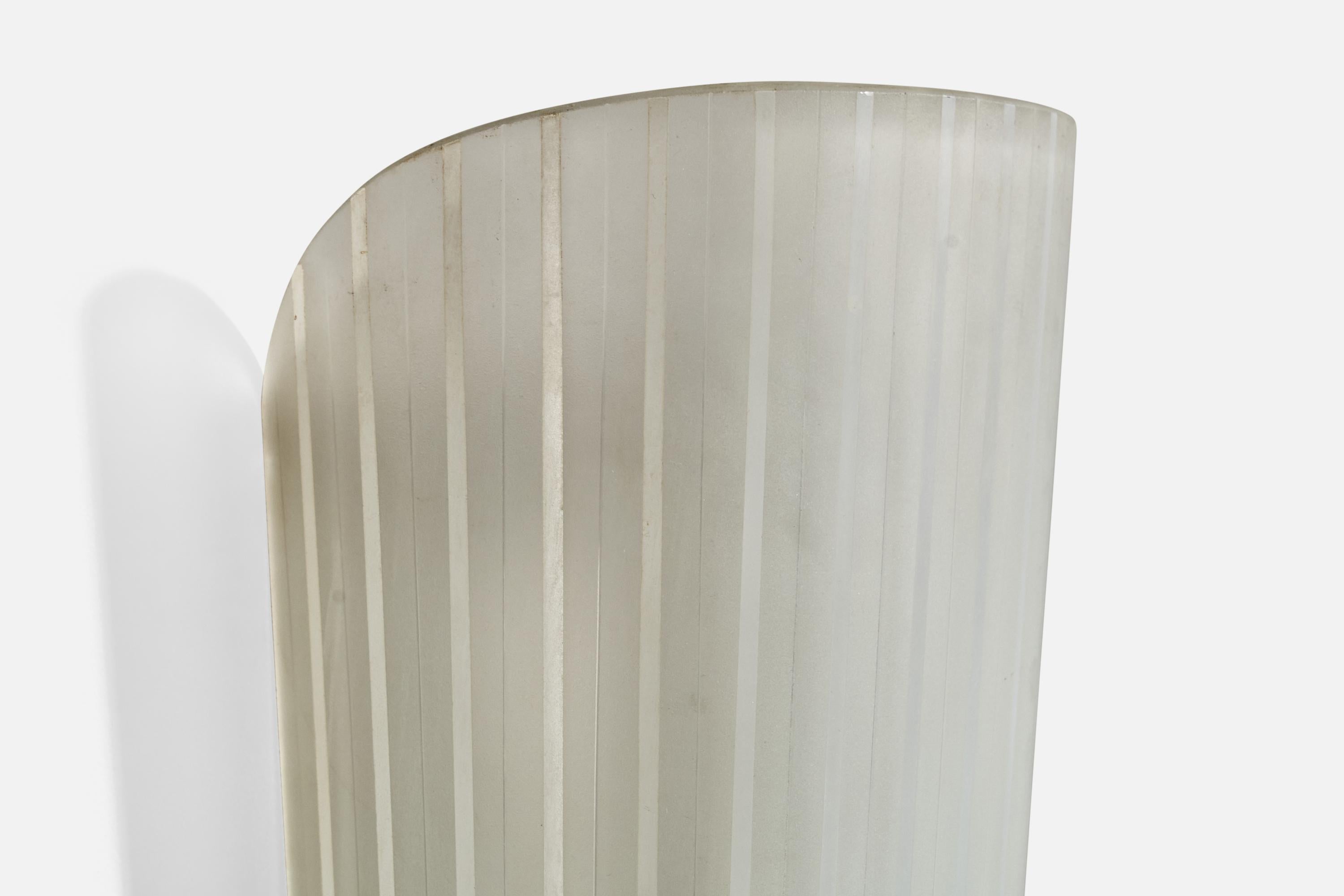 Mid-20th Century Wilhelm Wagenfeld, Wall Light, Brass, Germany, 1950s For Sale