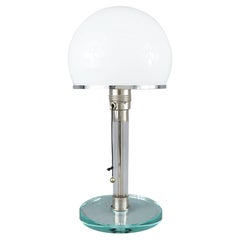 Wilhelm Wagenfeld WG 24 Table Lamp Tecnolumen, 1980s