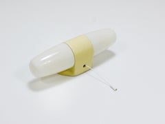 Wilhelm Wagenfeld Yellow Bauhaus Sconce / Double Wall Light by Linder Germany