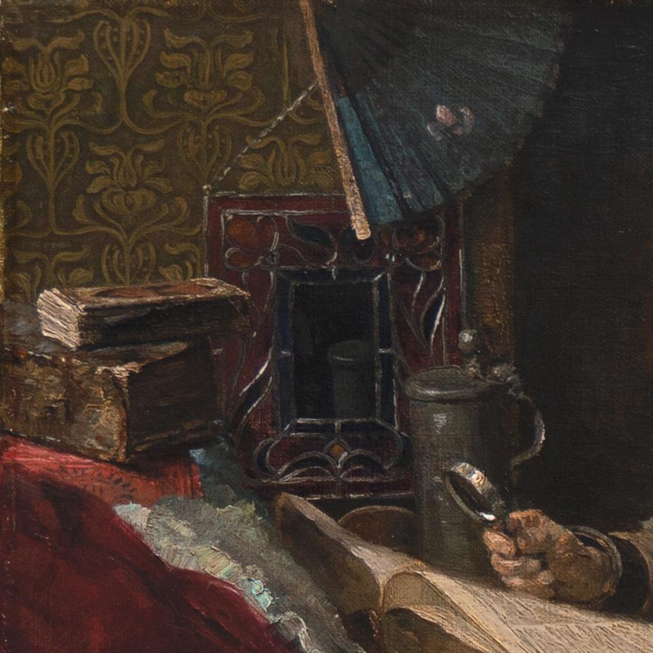 'Il vecchio antiquario', Accademia Reale di Berlino, Thieme-Becker, Olio in mostra 2