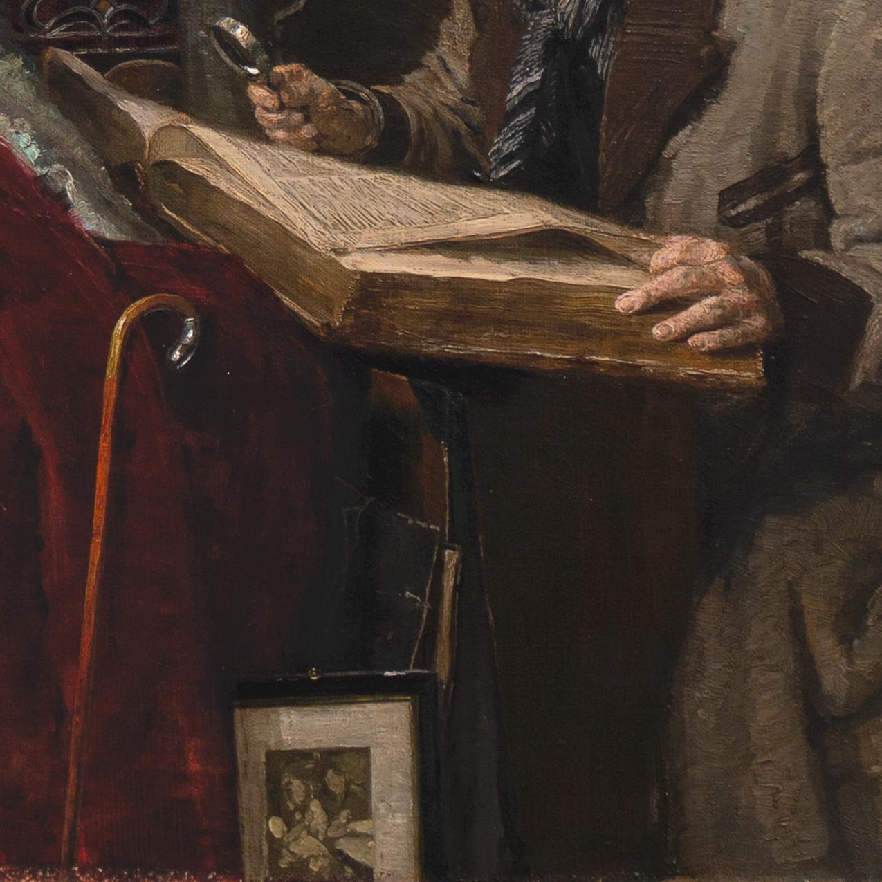 'Il vecchio antiquario', Accademia Reale di Berlino, Thieme-Becker, Olio in mostra 3
