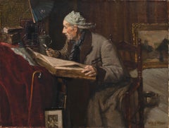 'Il vecchio antiquario', Accademia Reale di Berlino, Thieme-Becker, Olio in mostra