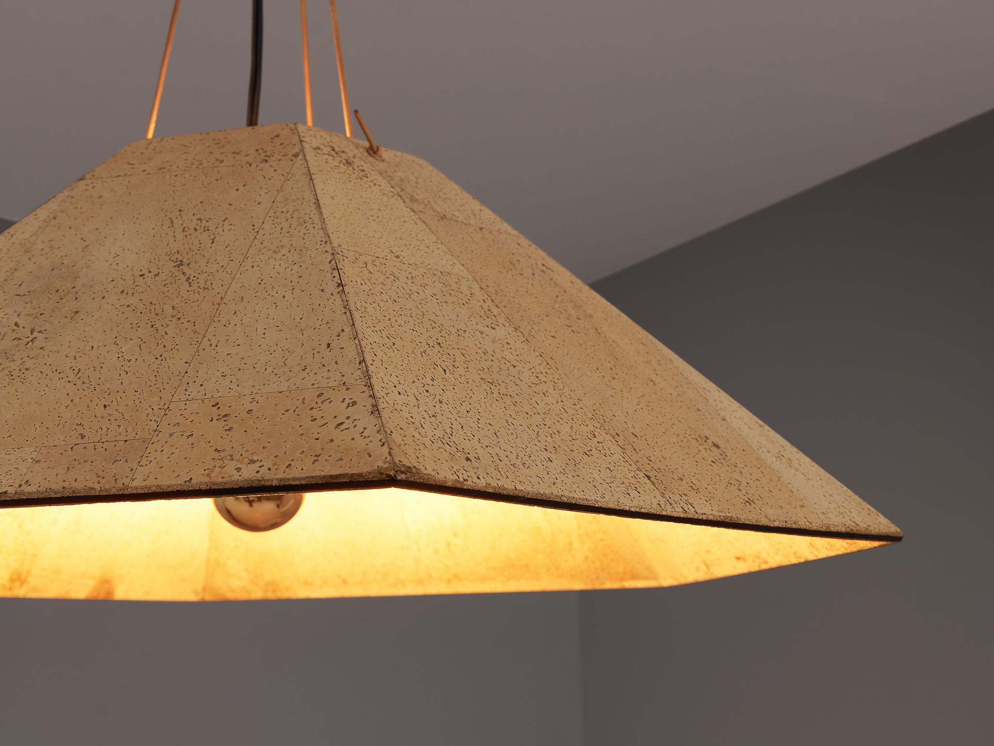 German Wilhelm Zannoth for Design M Ceiling Lamp ‘Zanil’
