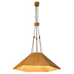 Wilhelm Zannoth for Design M 
Zanil
 Ceiling Lamp in Cork (plafonnier en liège)