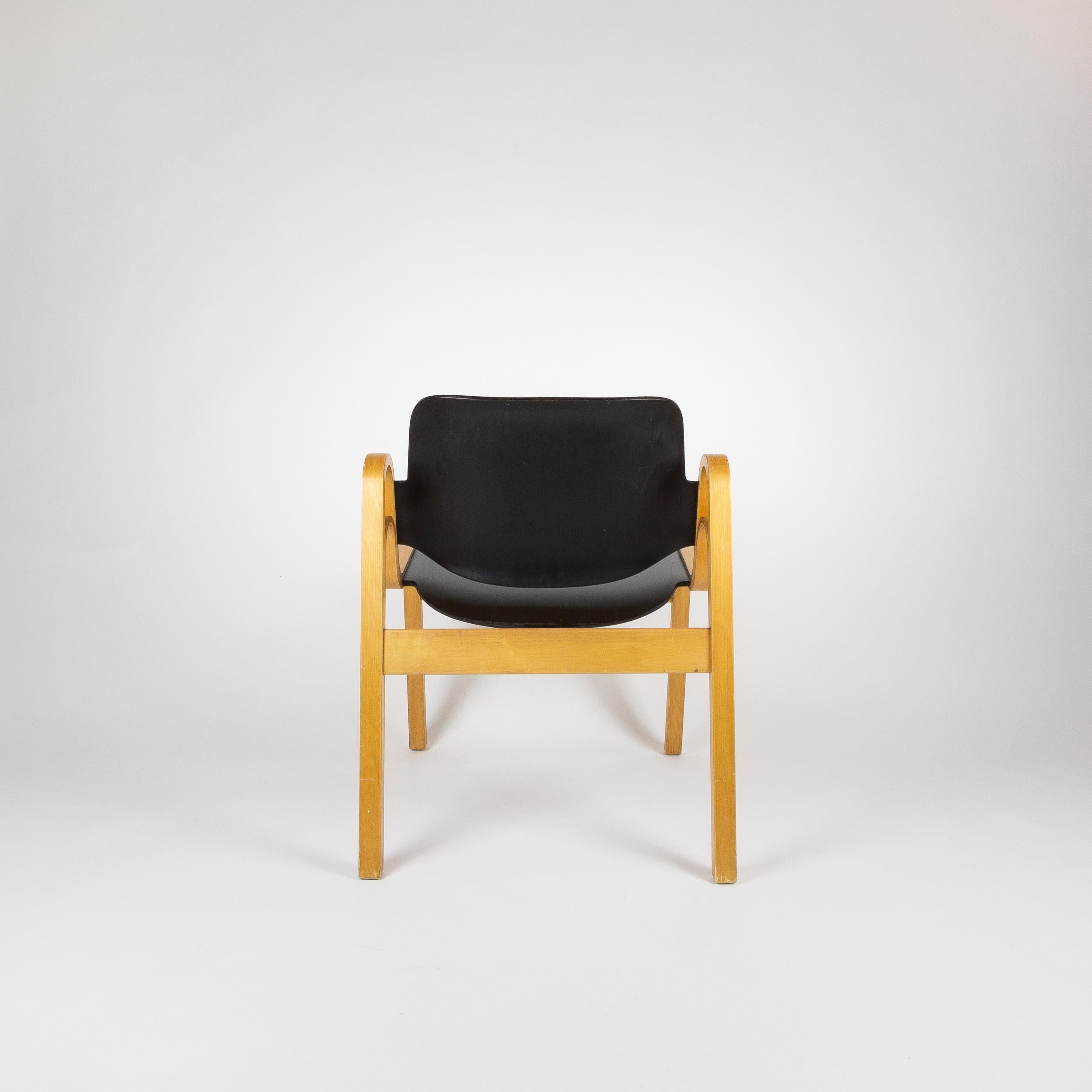 Laminé Chaise Wilhelmina 32 d'Ilmari Tapiovaara:: Laukkanpuu:: années 1960