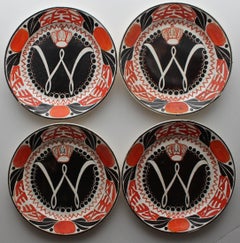 Wilhelmina, Queen of the Netherlands, 1898 Inauguration Commemorative Plates