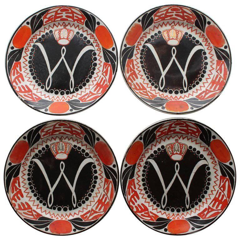 Wilhelmina, Queen of the Netherlands, 1898 Inauguration Commemorative Plates For Sale