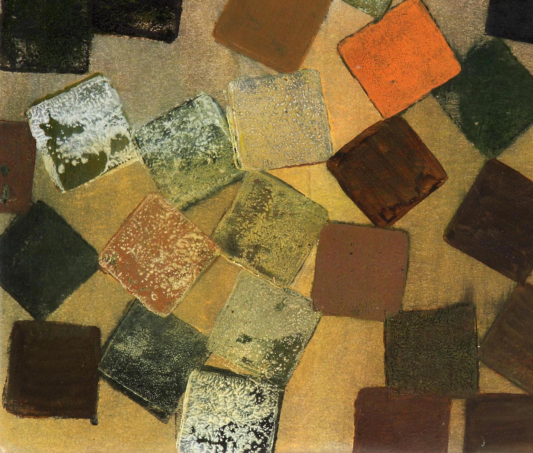 Peint Wilhelminia Barns-Graham, Automne automne, Britannique moderne, huile, papier, 1965, St Ives