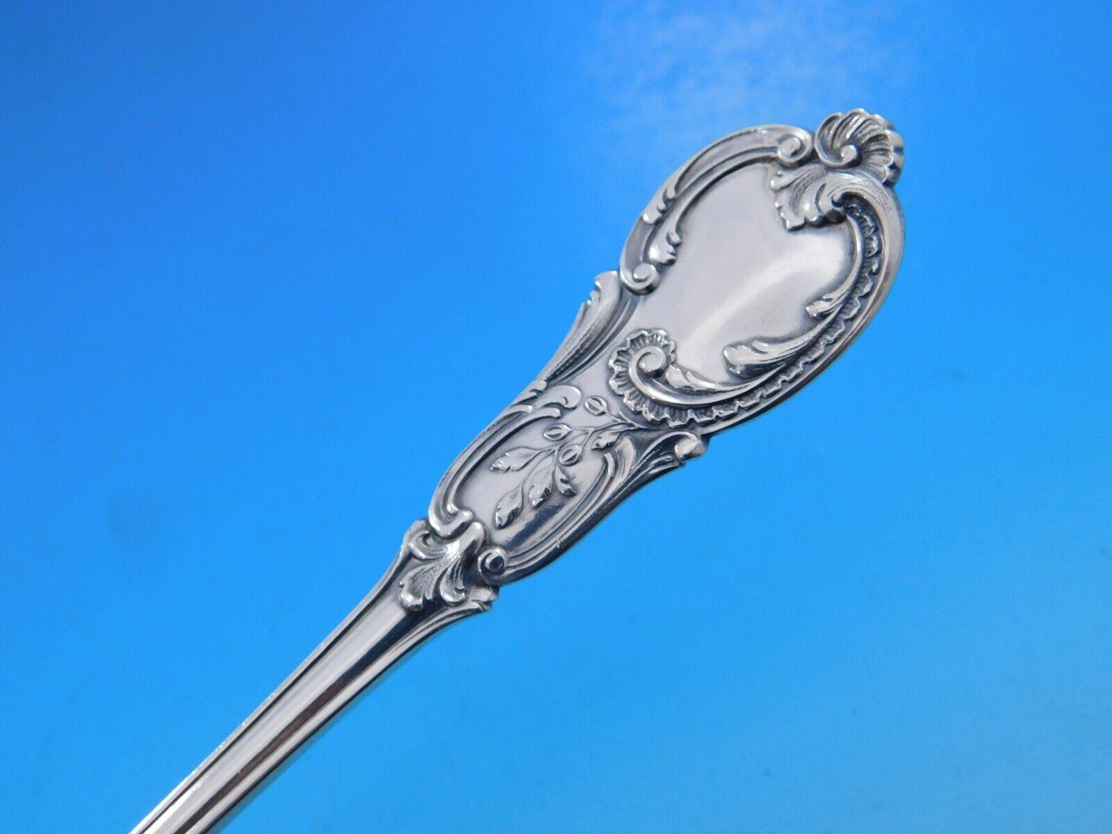 Sterling Silver Wilkens German 800 Silver Flatware Set Service 57 pieces Ornate Rococo For Sale