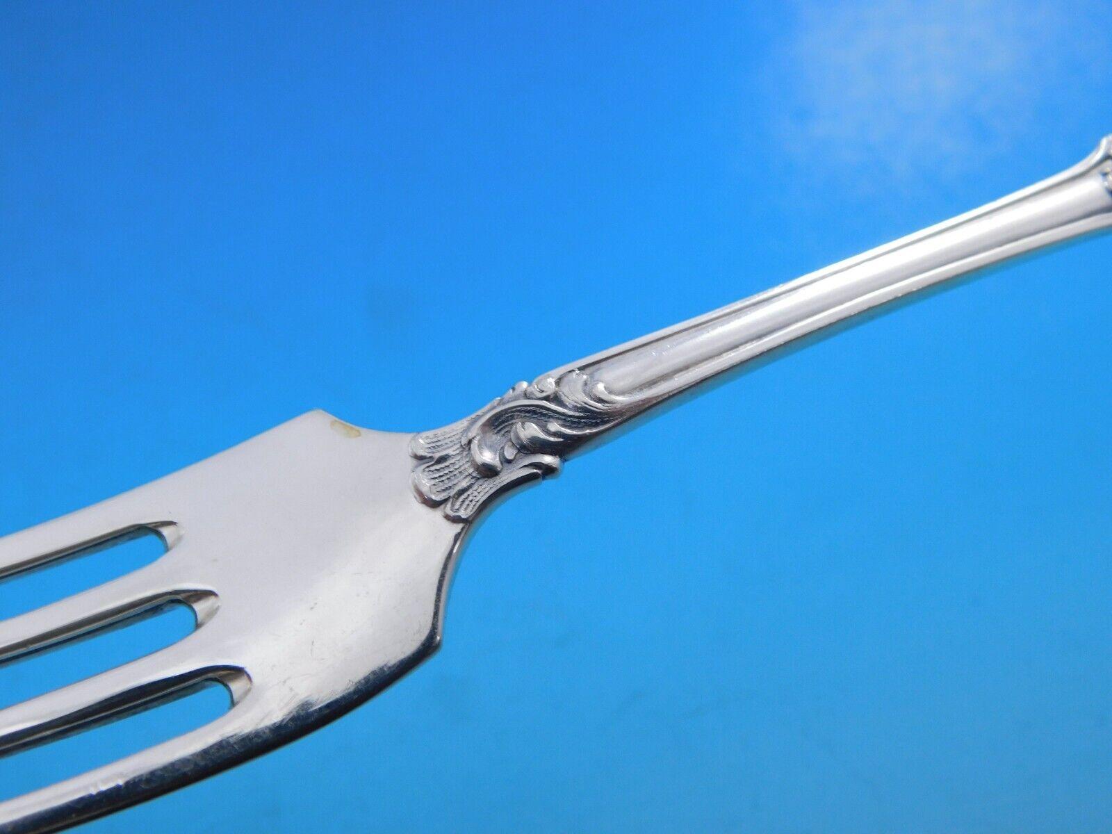 Wilkens German 800 Silver Flatware Set Service 57 pieces Ornate Rococo For Sale 1