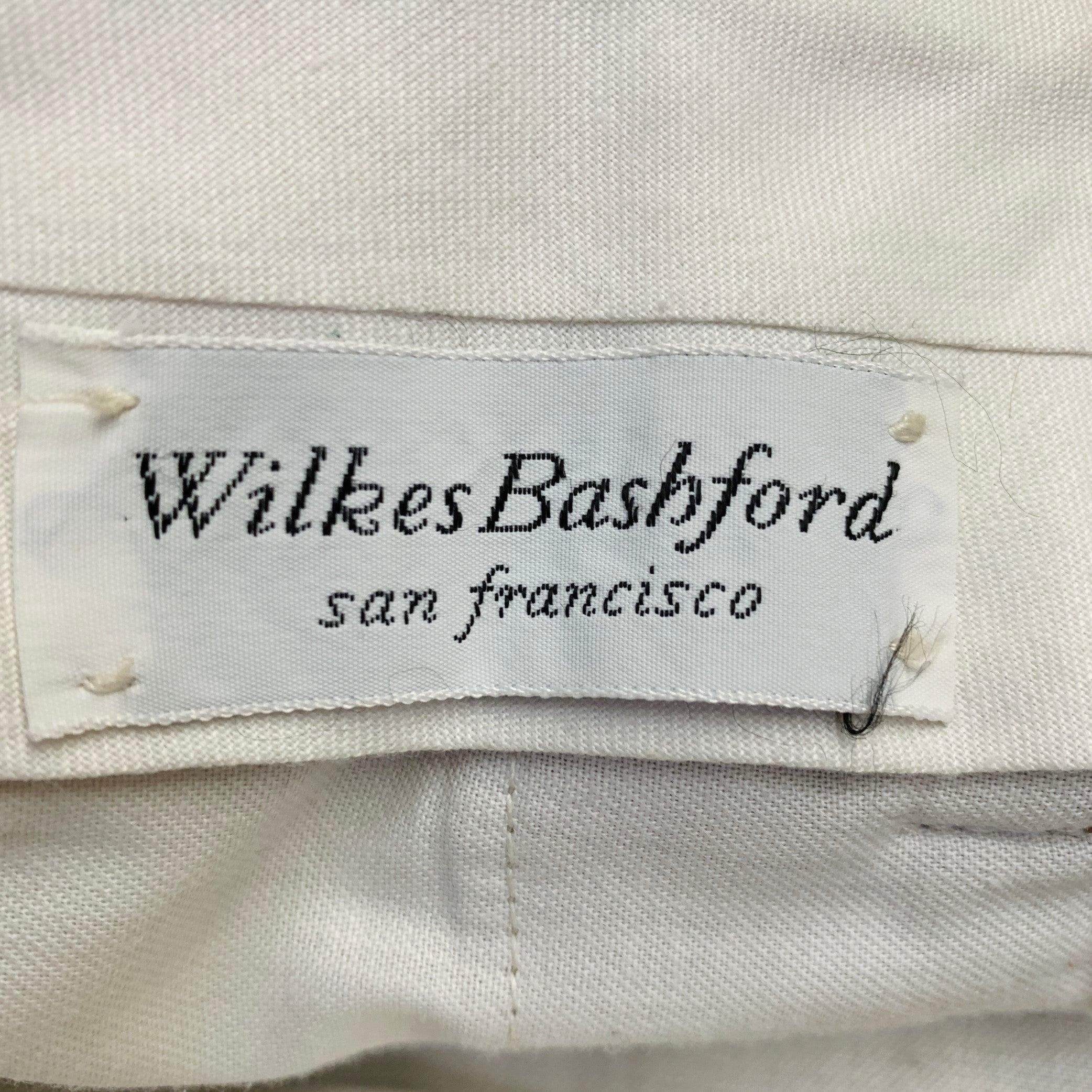 Wilkes Bashford Taille 28 Pantalon décontracté en velours côtelé marron tan Pour hommes en vente