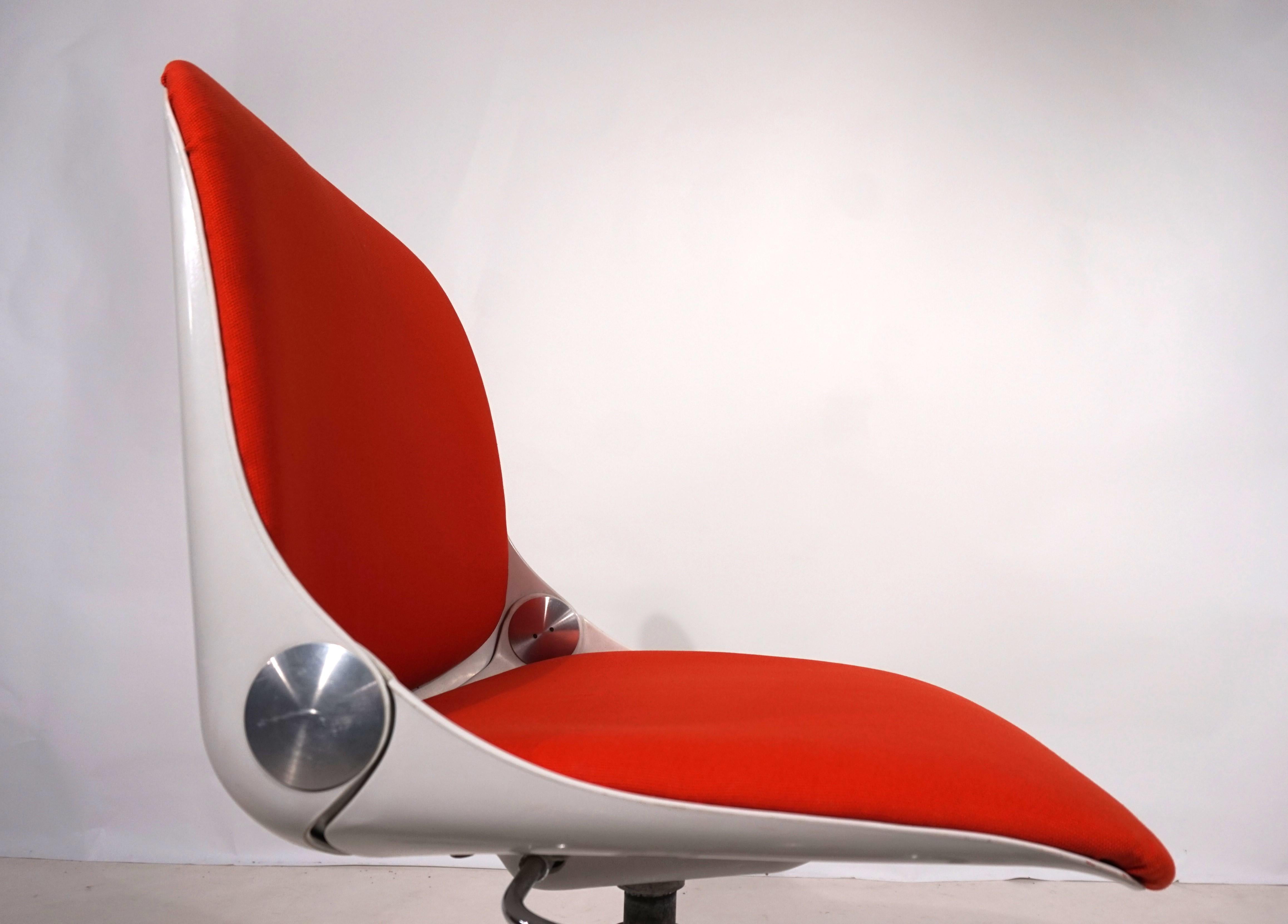 Silla de oficina Wilkhahn 232 Space Age de Wilhelm Ritz, 1970 en venta 13