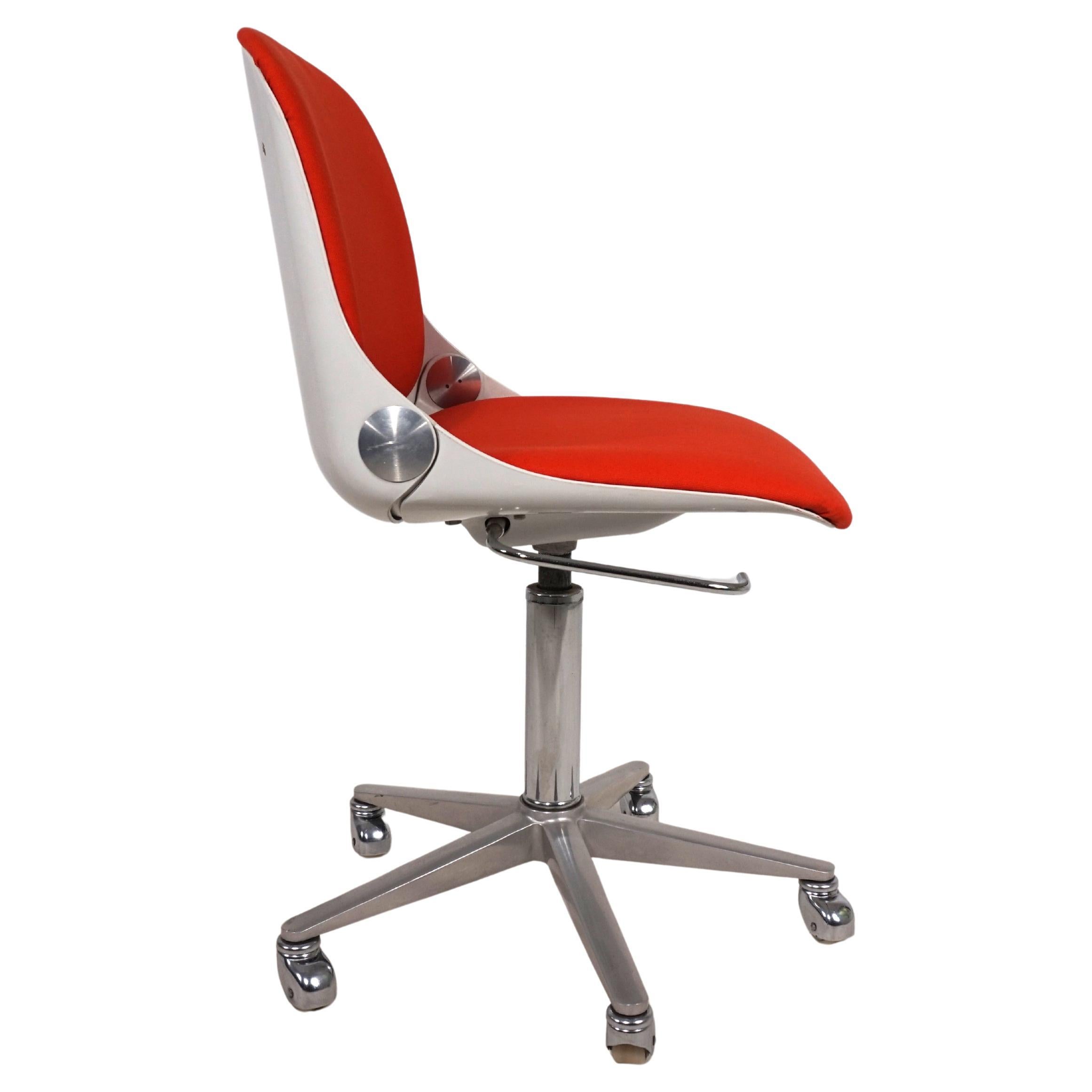 Silla de oficina Wilkhahn 232 Space Age de Wilhelm Ritz, 1970 en venta