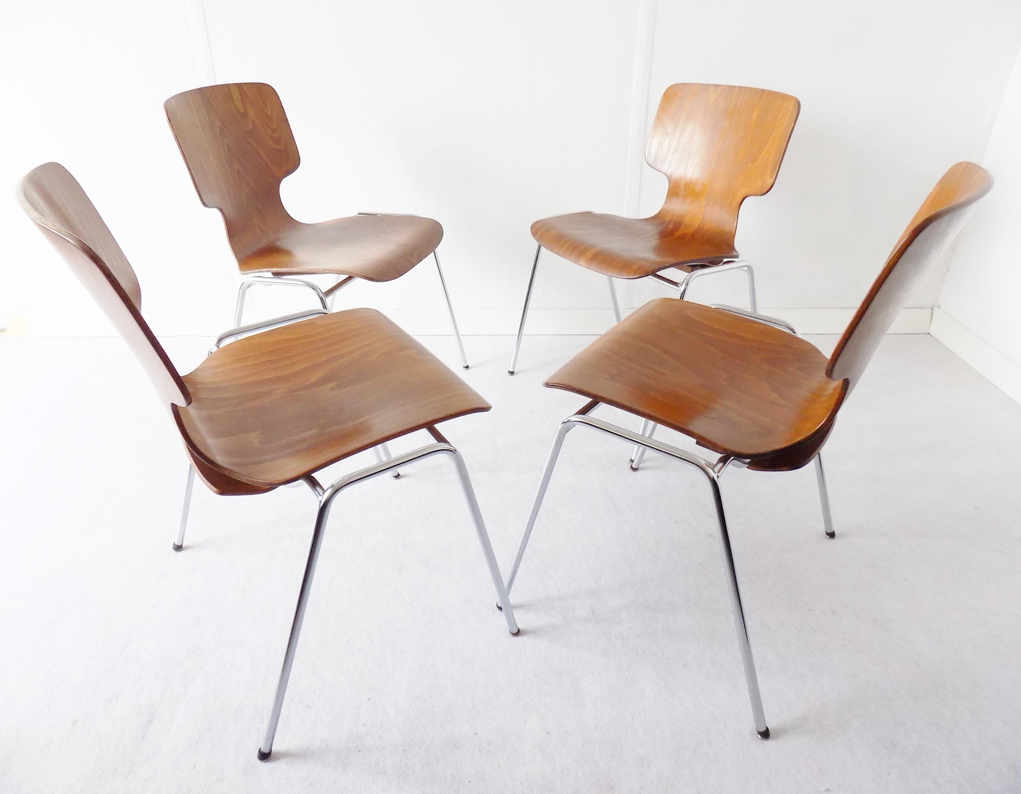 German Wilkhahn Conference Chairs set of 4