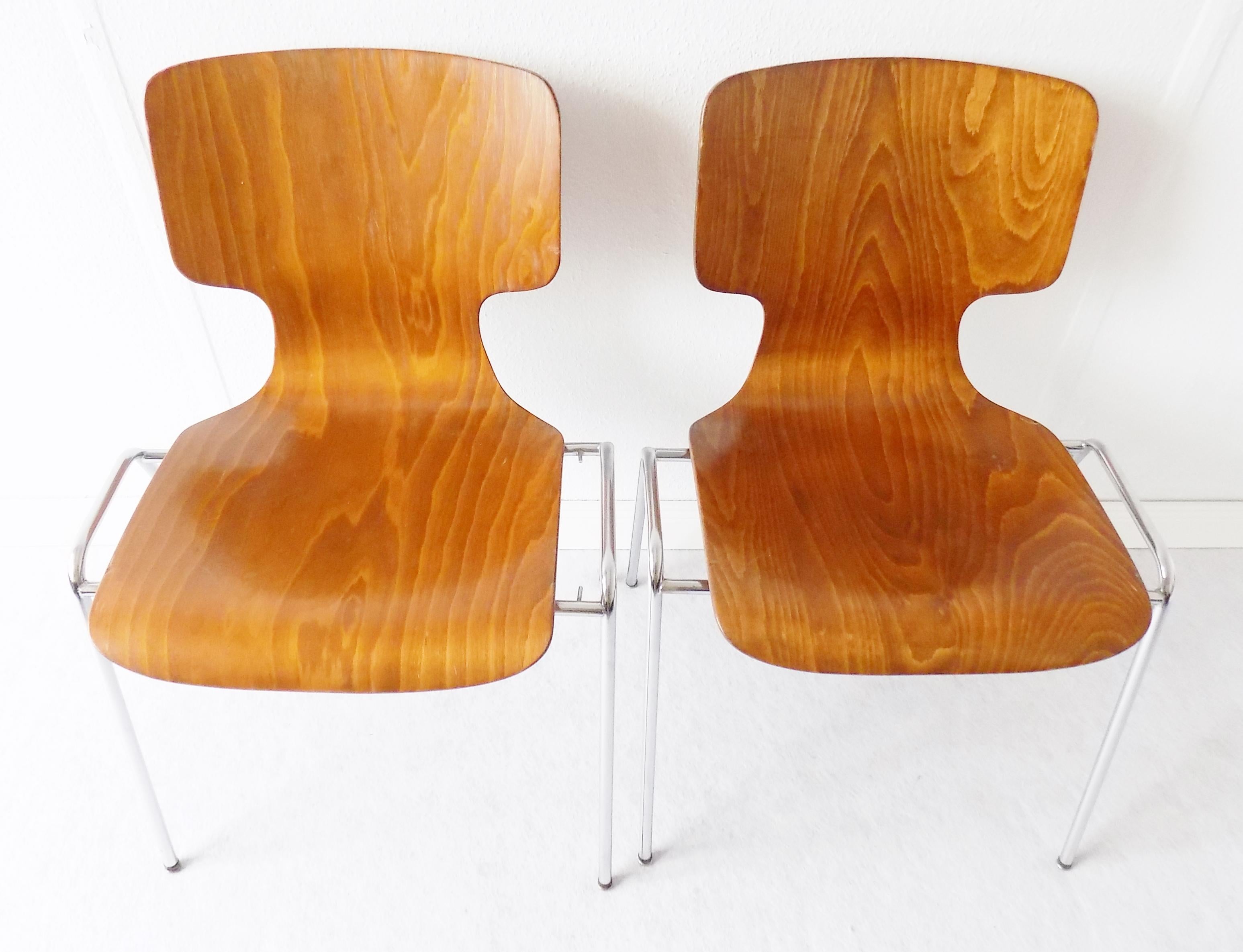 Late 20th Century Wilkhahn Conference Chairs set of 4
