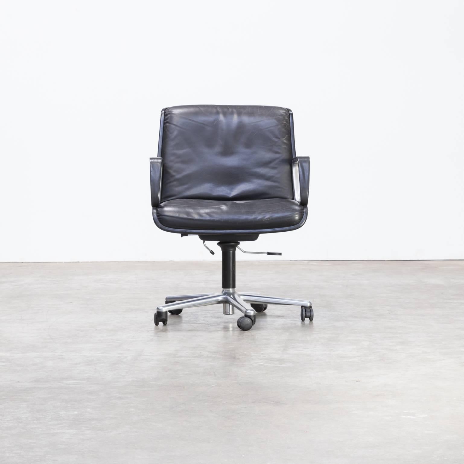 German Wilkhahn Delta Series Office Chair Set of Four For Sale