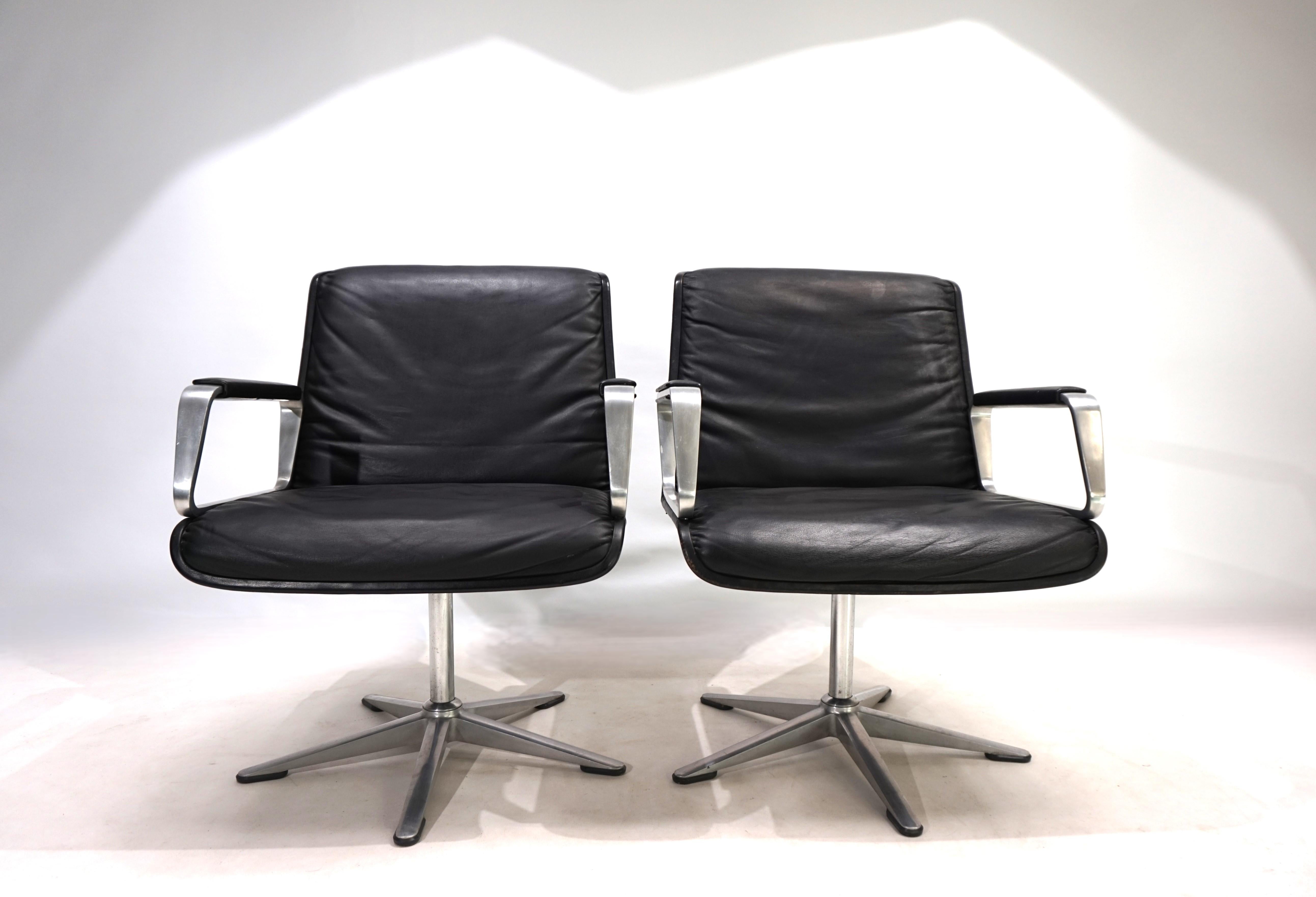 Ensemble de 2 chaises de conférence/de salle à manger Wilkhahn Delta du groupe Delta en vente 6
