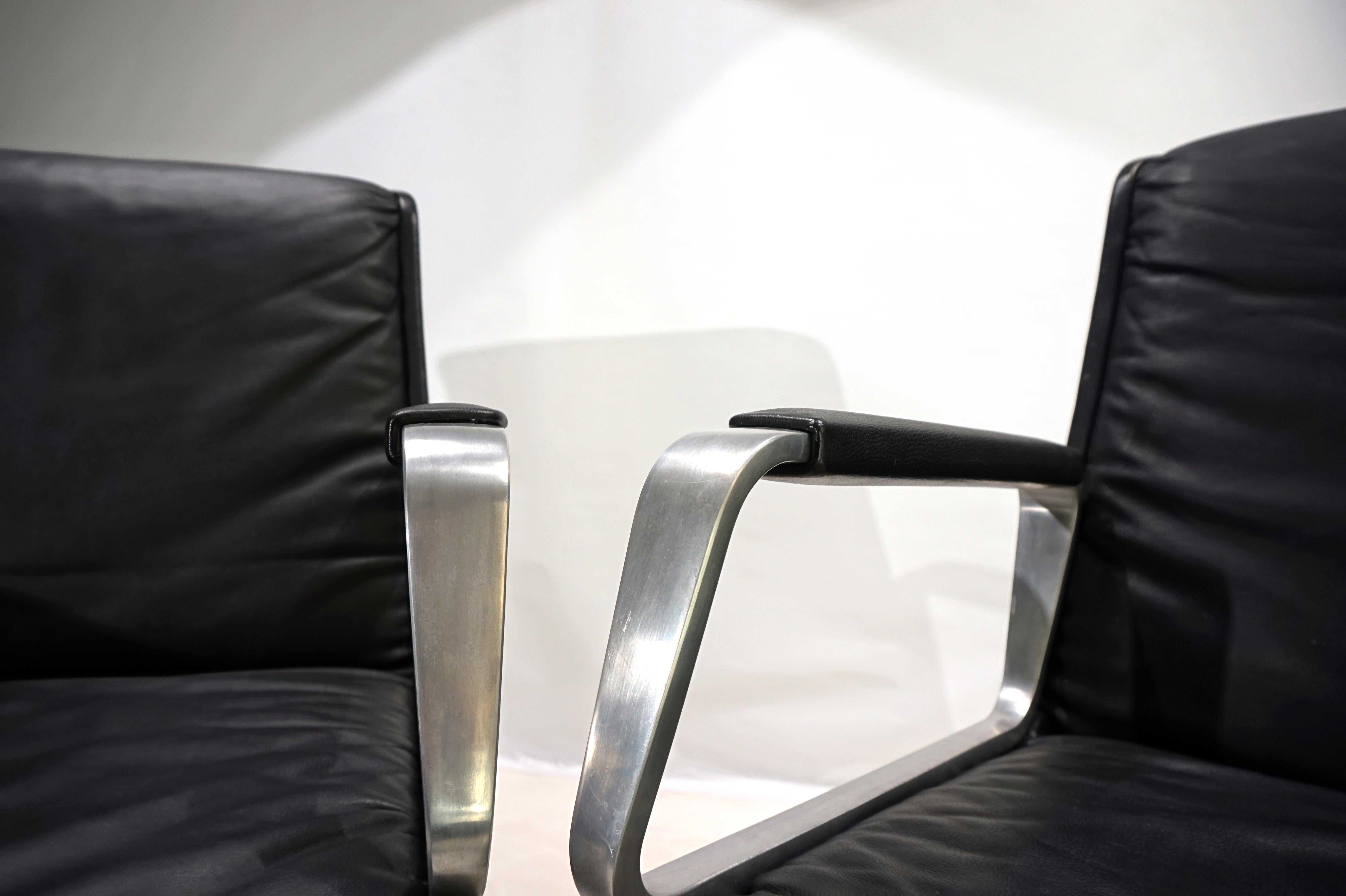 Ensemble de 2 chaises de conférence/de salle à manger Wilkhahn Delta du groupe Delta en vente 12