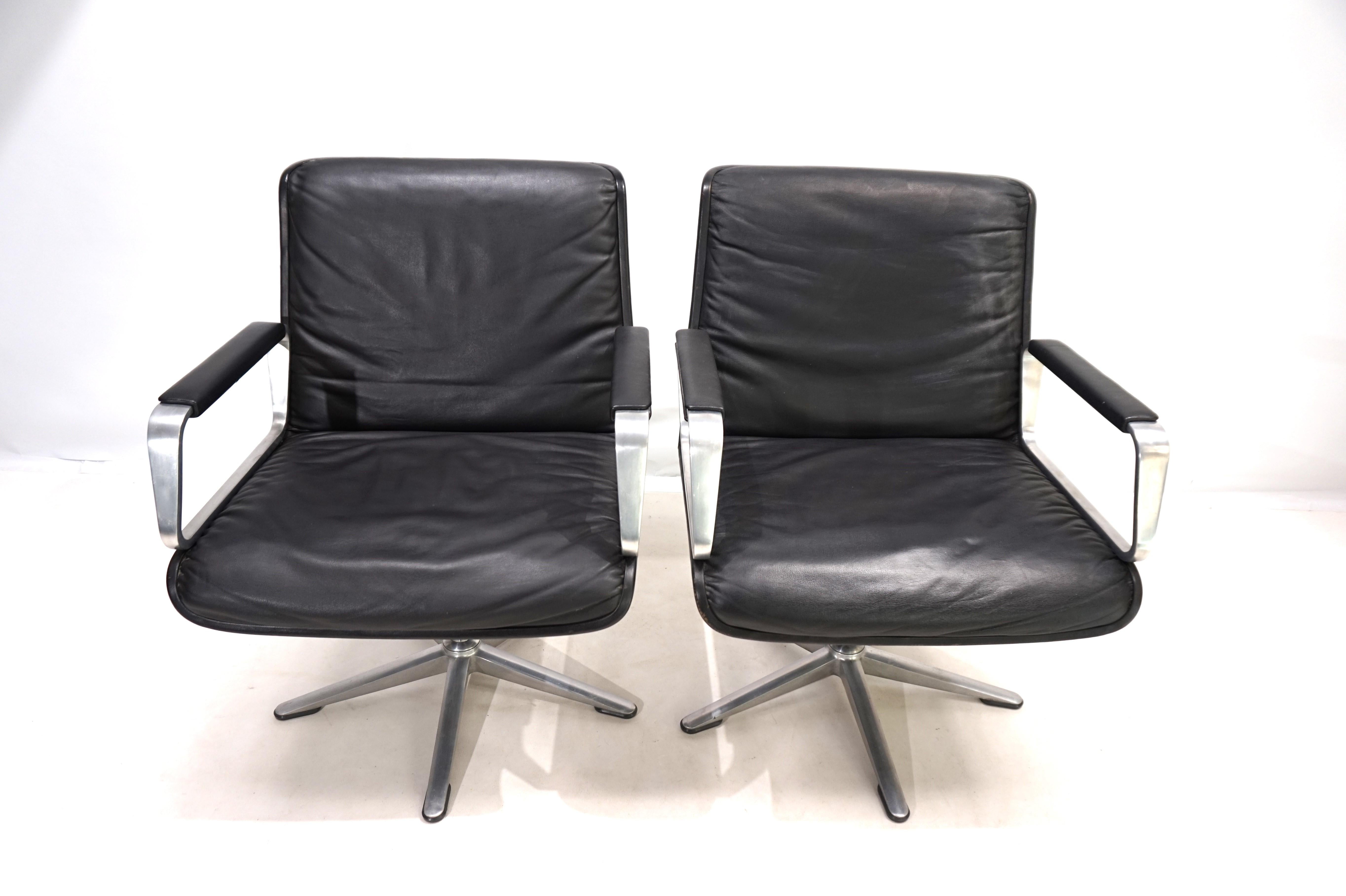 Ensemble de 2 chaises de conférence/de salle à manger Wilkhahn Delta du groupe Delta Bon état - En vente à Ludwigslust, DE