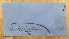 Wilkie Collins signature