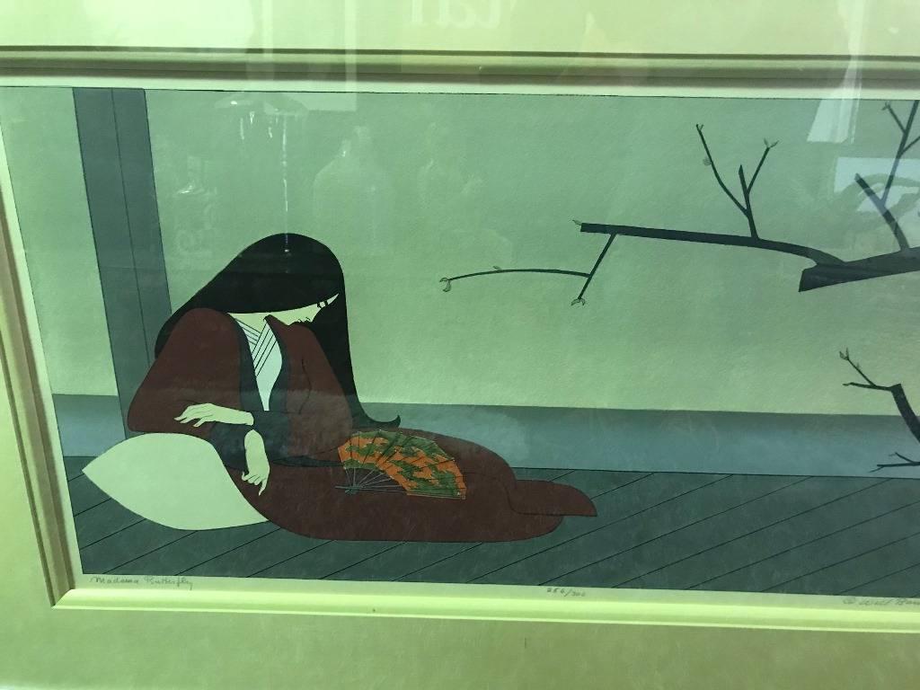 Modern Will Barnet Signed Limited Edition Serigraph Print 