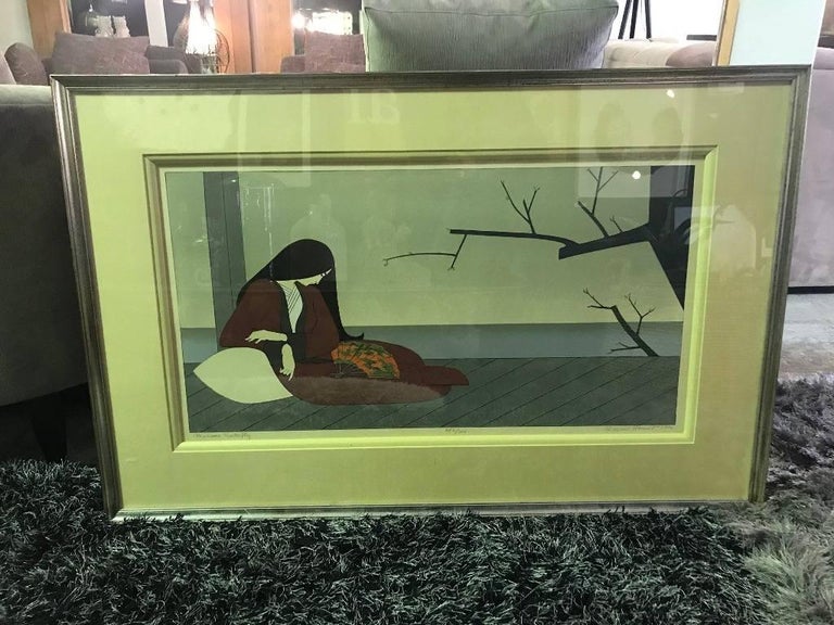 Will Barnet Signed Limited Edition Serigraph Print 