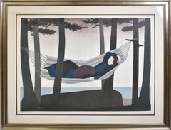Summer Idyll, Limited Edition Hand Signed Lithograph by Will Barnet