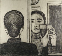 Between Life and Life (Portrait of Emily Dickinson for Print Club of New York)