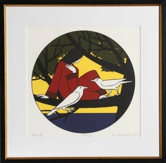 Circe II, Framed Lithograph by Will Barnet