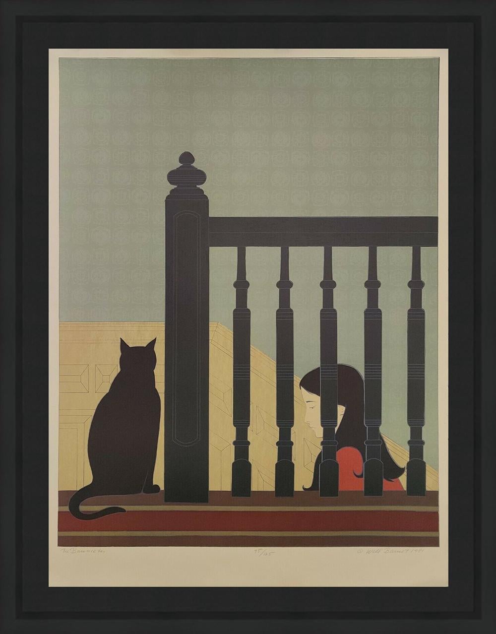 Will Barnet Animal Print - THE BANNISTER