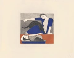 La túnica azul