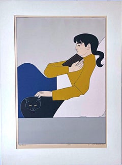 Will Barnet - The Book, Silkscreen, S/N from USA Bicentennial Print portfolio