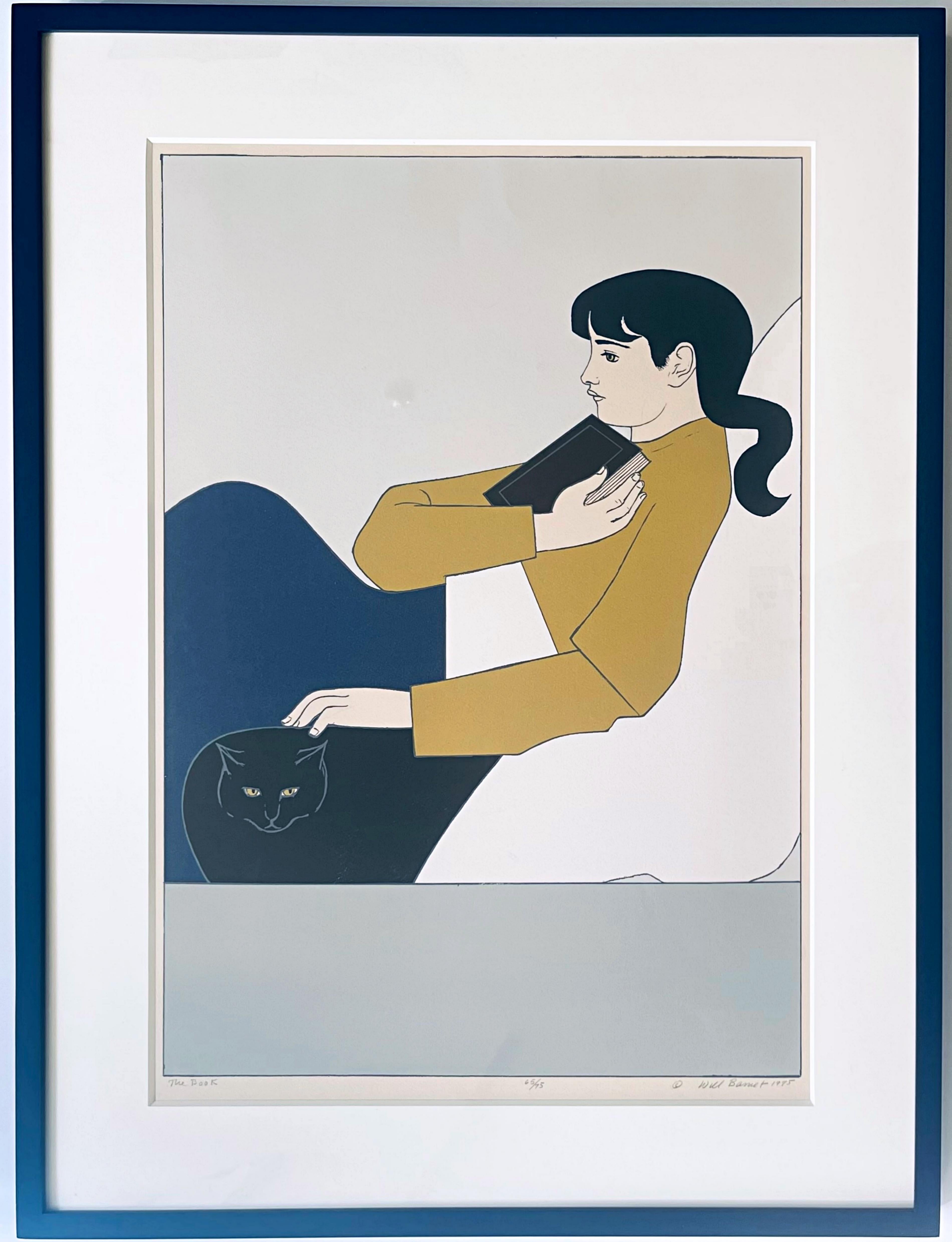 Will Barnet - The Book, Silkscreen, S/N from USA Bicentennial Print portfolio