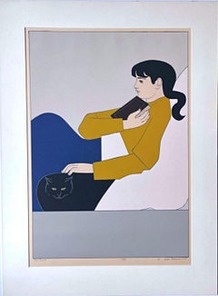Il Libro, Serigrafia, S/N dalla cartella 1776-1976: Stampe del Bicentenario USA