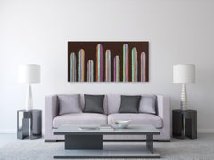 Castano - Cactus Arco Iris Suroeste Pintura Original