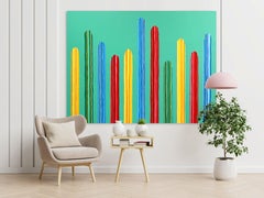 El Gran Verde - Cactus original, jaune vert bleu