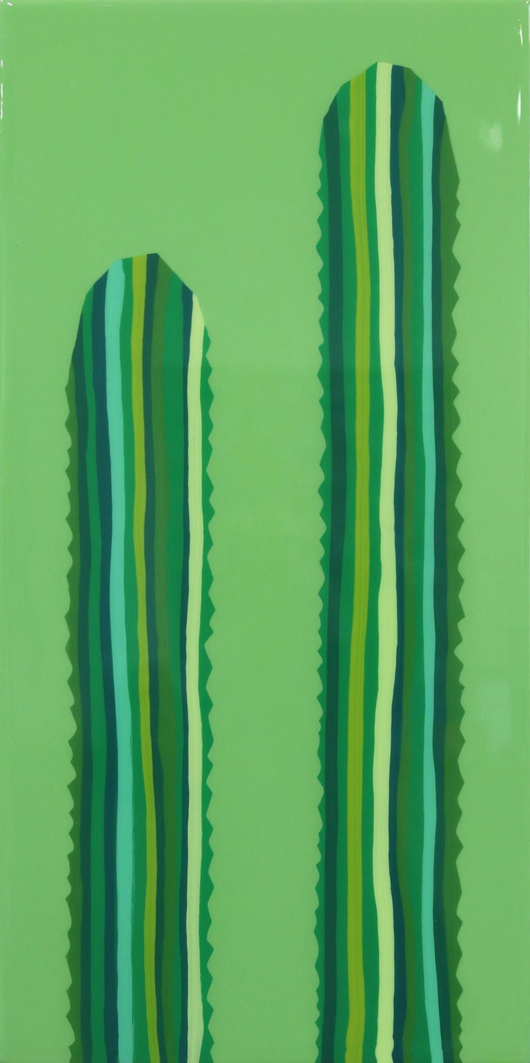 Will Beger Abstract Painting - Maquina Verde