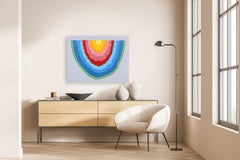 Sandia Wawa - Colorful Pop Art Still-Life Food Painting, Acrylic on Canvas