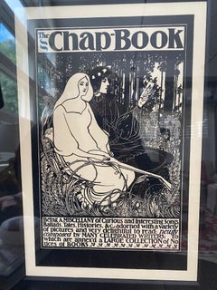 "The Chap Book " Original lithograph from “Les Maitres de L’Affiche” series